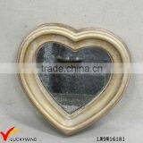 Gilded Wooden Framed Vintage French Hanging Mirror thumbnail-5