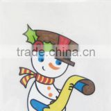 PVC Sticker for Christmas Decoration, size 15*25*0.2cm, conform to EN71