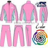 Tall Collar Girl Clothing ,pink Sportwear for Women thumbnail-1