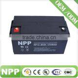 12V65AH Deep Cycle Rechargeable Battery for UPS thumbnail-2