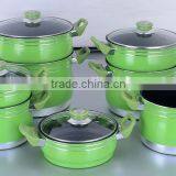 Porcelain Coated South Africa 12pc Pressed Aluminum Couscous Pot Set (WNCM002)
