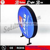 Led Vacuum Formed Outdoor Illuminated Circular Box Sign