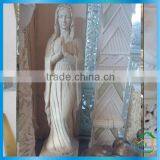 Sandstone Virgin Mary Statue thumbnail-1