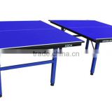 18mm Thick Galvanized Steel Double Folding Table Tennis Table Indoor