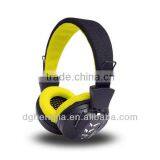 Best Design Wireless Sport Mp3 sd Card Slot Headphones With fm Radio thumbnail-3