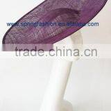 Sinamay large sinamay base,fascinator base wholesale (39*43cm)-Purple