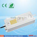 Original Mingwei Brand Single Output Type 100 Watt 220V 24v dc Power Supply With Waterproof IP67 Level ce Rohs Approval thumbnail-1