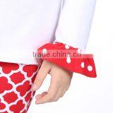 Wholesale Hot Sale Children Girls Beauty Clothing Set Top & Pant With Ruffle thumbnail-5