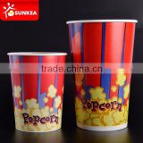 Movie night theatre disposable popcorn bucket