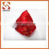 SJ-6735 Christmas Decoration Hat Xmas Gifts Velvet Adult Santa Hat thumbnail-4