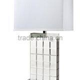 Modern Mirror Hotel Table Lamp With Chrome Base thumbnail-1