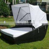 All Weather Rattan Cheap Sofa Bed With Canopy