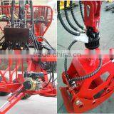 Log Trailer Crane ZM3004,3 TonTimber Trailer With Crane,Tractor Mounted Model((1 Ton,3 Ton,5 Ton,8 Ton,10ton,12 Ton) ) thumbnail-2