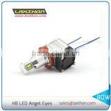 CE RoHS CANBUS H8 80W LED Angel Eyes for BMW E92 thumbnail-3