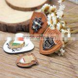 New Style Professional Made High End Embroidered Leather Patch