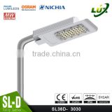 2016 CE approval New design high power aluminum 120W led street light fittings