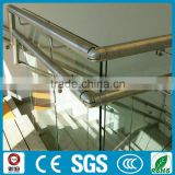 indoor stainless steel pipe stair handrail