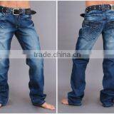 Denim Jeans - Mens Denim Jeans - 2015 Women's , Mens Two Color Tight Denim Pants Denim Jeans thumbnail-1