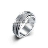 Mens Wedding High Polished 925 Sterling Silver Ring thumbnail-1