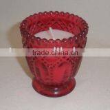 Beatuful Spray Glass Candle Holder thumbnail-1