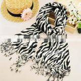 Zebra Printed Pashmina Scarf New 34 thumbnail-1