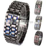 Lava Iron Samurai Watch Led Men Women Size Gun Silver Watches Watch Led thumbnail-4