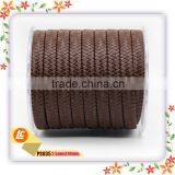 2016 Latest Black Genuine Woven Wide Leather Bracelet String thumbnail-6