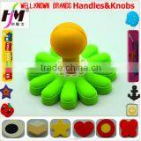 Wood Grain Plastic Handle Cartoon Handles and Knobs