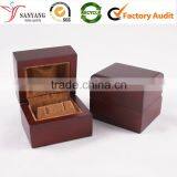 Ecofriendly Solid Wood Jewerly Box /varnished Wooden Jewellery Box thumbnail-1