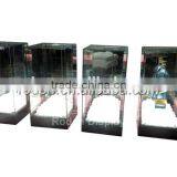 Square Acrylic Wine Rack Custom Store Display Wine Bottle Stand