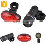 White Light LED 1W bicycle front light and 13 LED bicycle rear light kit