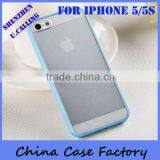 Hard Clear Transparent Plastic Case For IPhone 5S 5c thumbnail-3