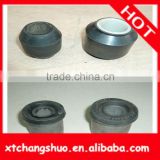 Auto parts black rubber bushing Manufactor small conveyor belt silicone rubber bellow
