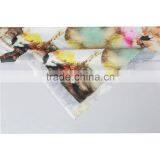 Blossom Lotus Design Woman Clothes Knit Crepe Custom Print Fabric thumbnail-3