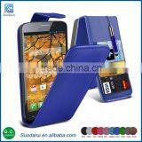 Factory Price Luxury Leather Flip Covers Mix Colors For Alcatel One Touch Conquest OT-7046 Phone Case thumbnail-3