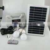 6W LED Portable Solar Home Lighting System for Indoor Use