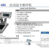 FM-101S- Auto feeding label loop lock machine