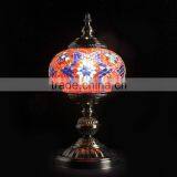 YMA402-17 Evershining Hotsale Energy Saving Bedside Table Glass Mosaic Turkish Lamp Quality Choice