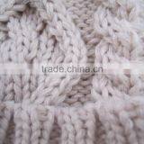 Knitted Pattern and Common Fabric Feature Knit Beanie thumbnail-4