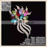 Women Flower Black Pearl Crystal Paddy Brooch Star Brooch Jewelry thumbnail-3