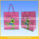 Medium Size Patented Paper Shopping Bag, Christmas Snow Flower Paper Shopping Bag, Paper Shopping Bag thumbnail-4