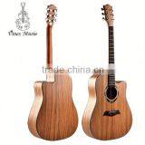 41" Zebrawood Acoustic Guitar Wholesale ODM thumbnail-1