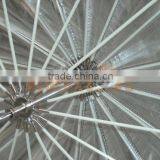 16 Rib Black Silver Reflective Photographic Umbrella