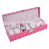 Wholesale Return Gifts 7 Slots Handmade Leather Watch Storage Boxes thumbnail-5