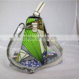 African Fabric Wax Print Purse Bag Handbag thumbnail-2