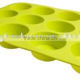 A02-21 Twelve Holes Eco-friendly Silicone Mold for DIY Cake Mold Baking & Pastry Mold thumbnail-4