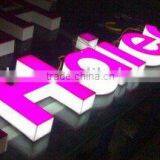 Haier Case: LED Channel Letter Sign,Surface and Frame Illuminated, Shop Name Sign/logo