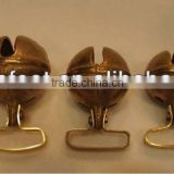 brass hunting bell with 5 different sizes , suitable for various pets (A599)