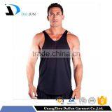 Daijun OEM High Quality Any Colour Avaliable 180g Custom Black Cotton Wholesale Bodybuilding Stringer Tank Top thumbnail-1
