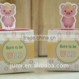 Lovely Selva Animals Paper Candy Box for Baby Shower thumbnail-3